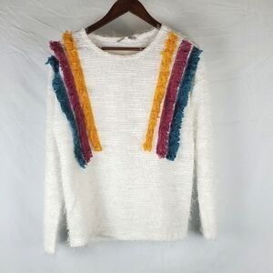 NWT English Factory‎ Fringe Eyelash Sweater